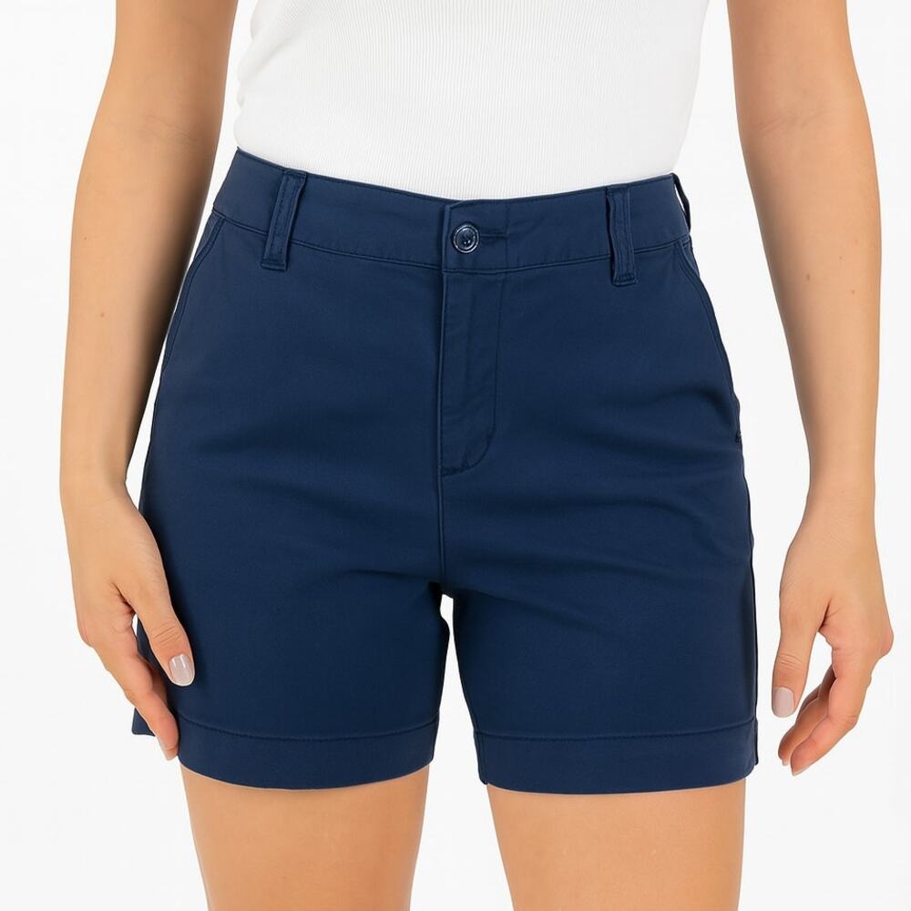 90s TALBOTS Vintage Blue High Rise Mom Shorts